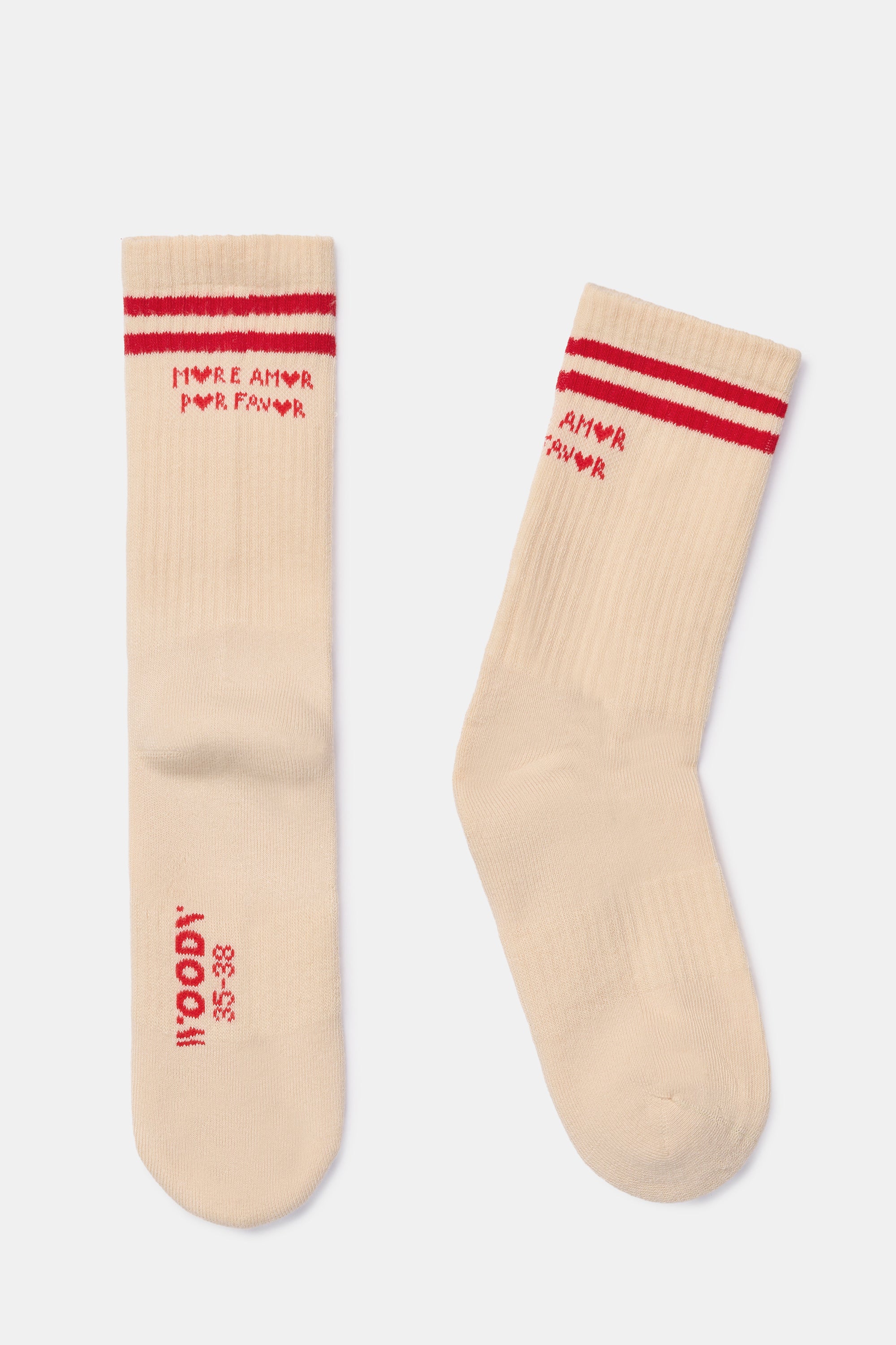 WOODY Kirilove sokken - gebroken wit - 39/42