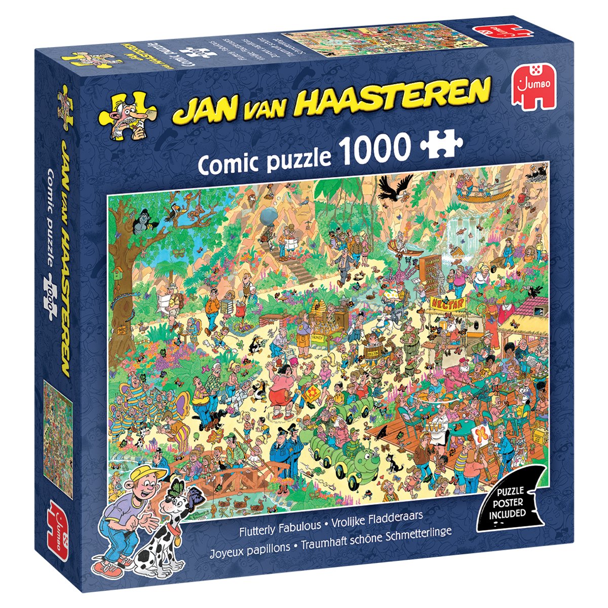 JUMBO Puzzel Jan van Haasteren - Vrolijke fladderaars 1000st.