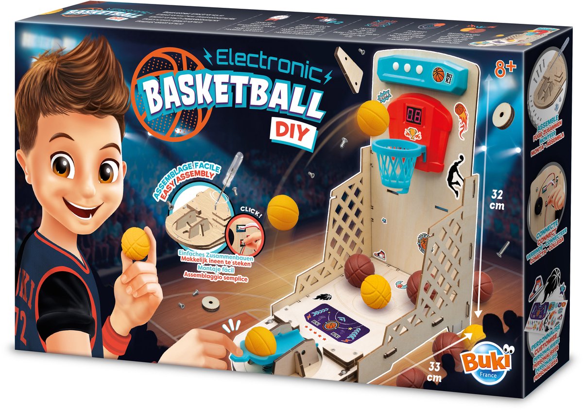 BUKI Electronic basketball hoop - DIY