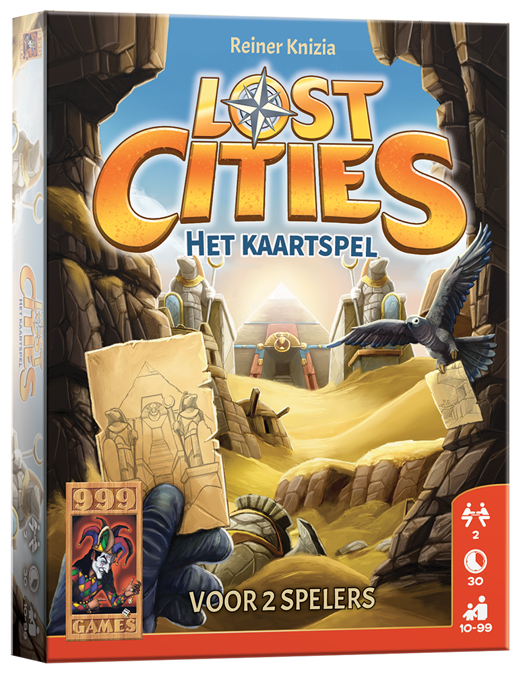999 GAMES Lost cities: Het kaartspel