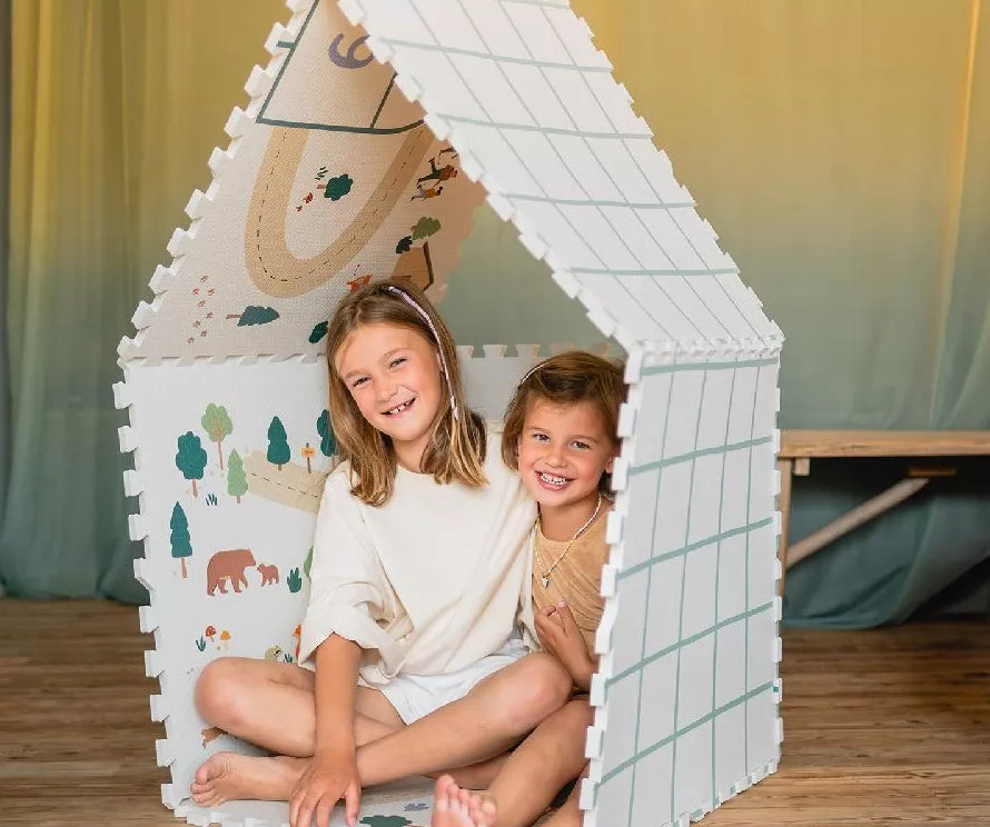 PLAY&GO Tiloo puzzelmat - 120x180cm - hopscotch