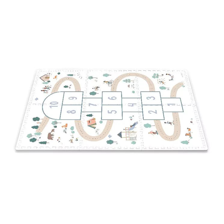 PLAY&GO Tiloo puzzelmat - 120x180cm - hopscotch
