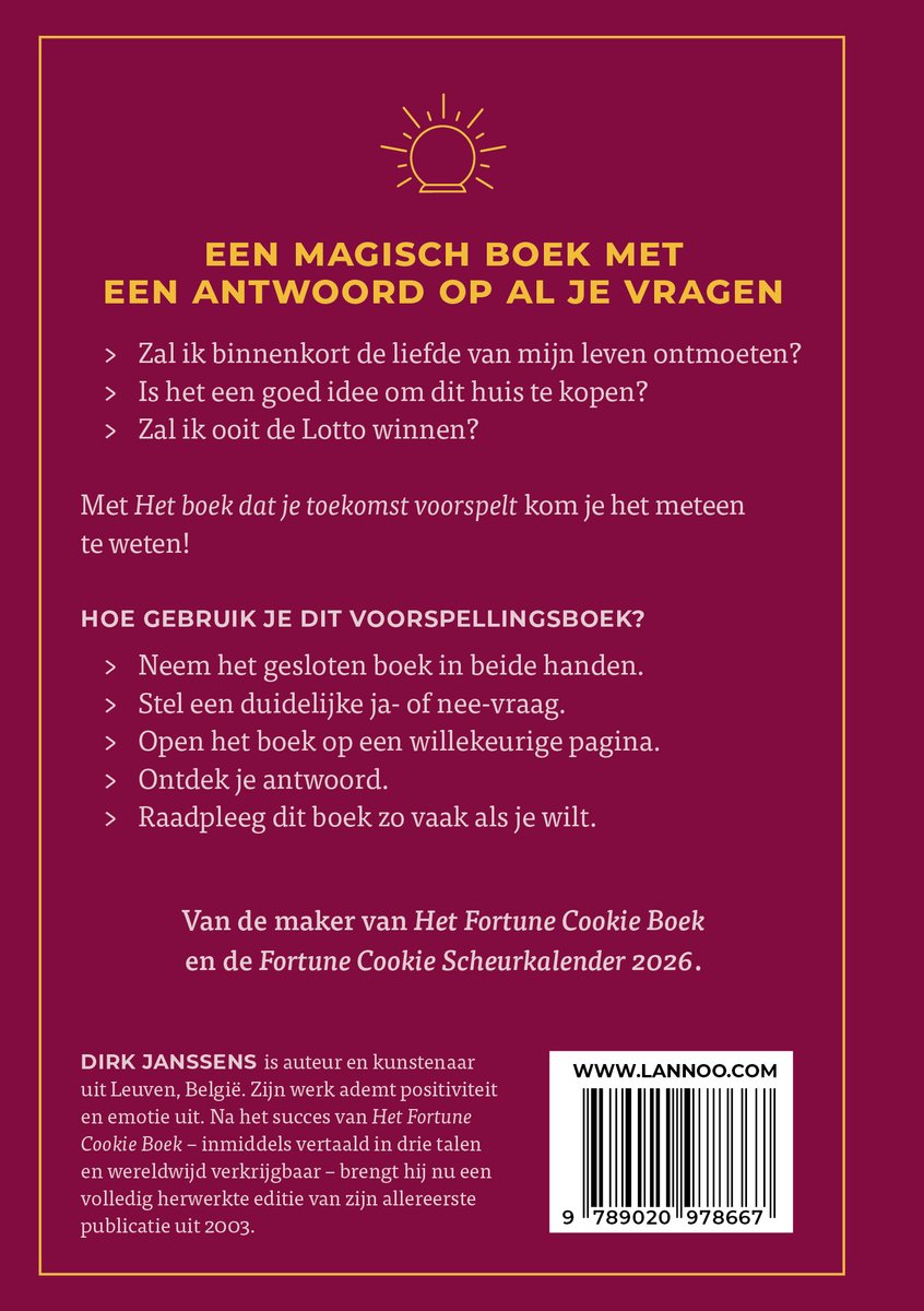 Het boek dat je toekomst voorspelt - Dirk Janssens