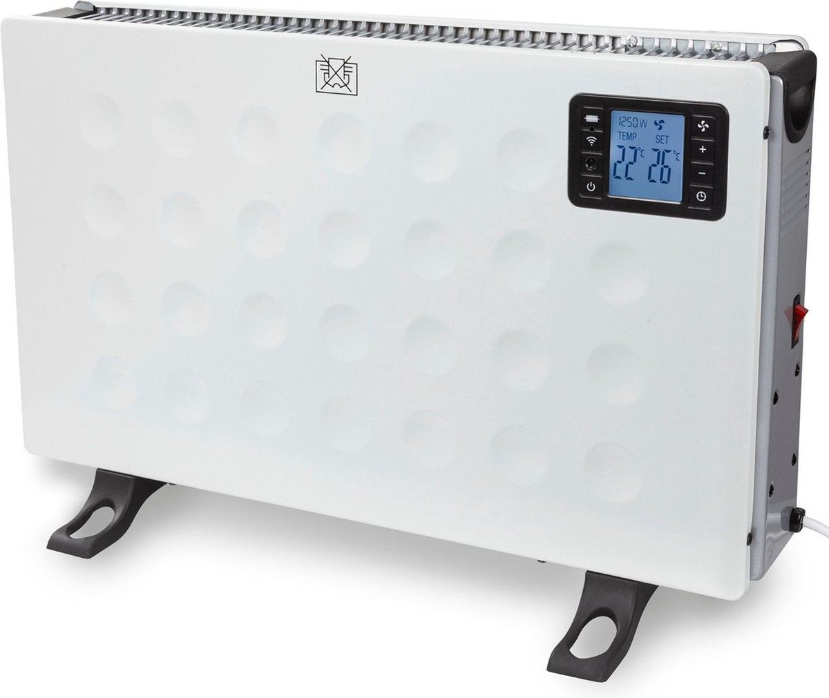 PEREL Smart convectorkachel 2000W - 3 warmtestanden