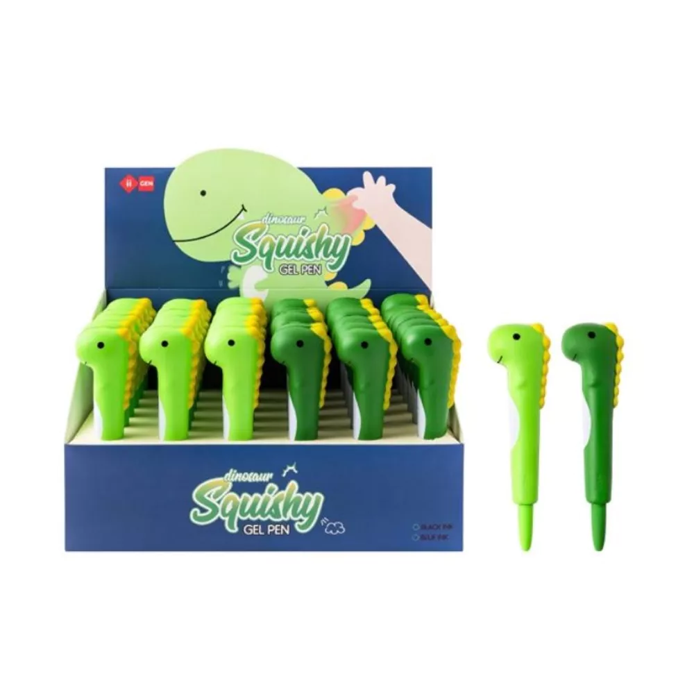 LAZY STARS Squishy gelpen - dinosaur