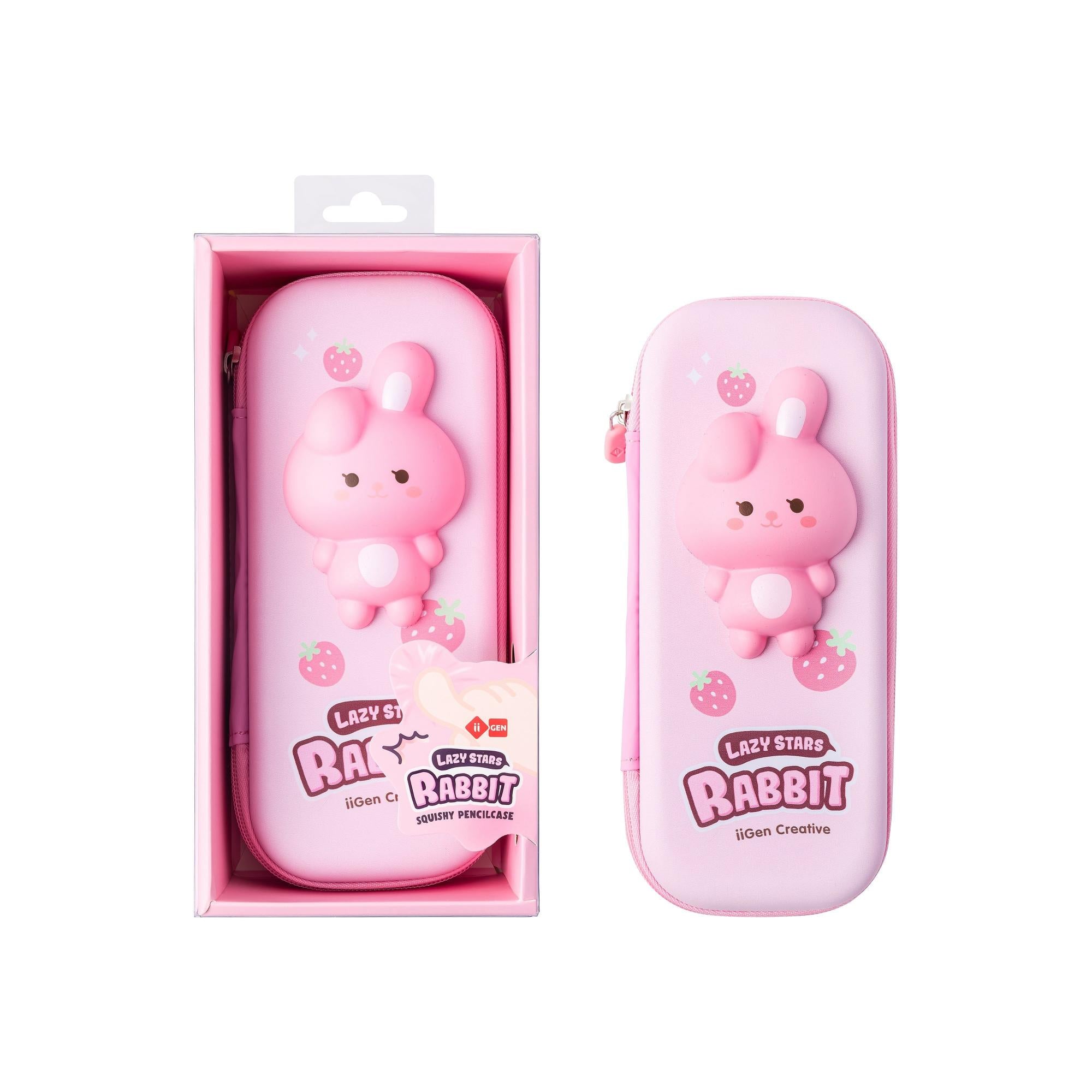 LAZY STARS Squishy pennenzak - konijn