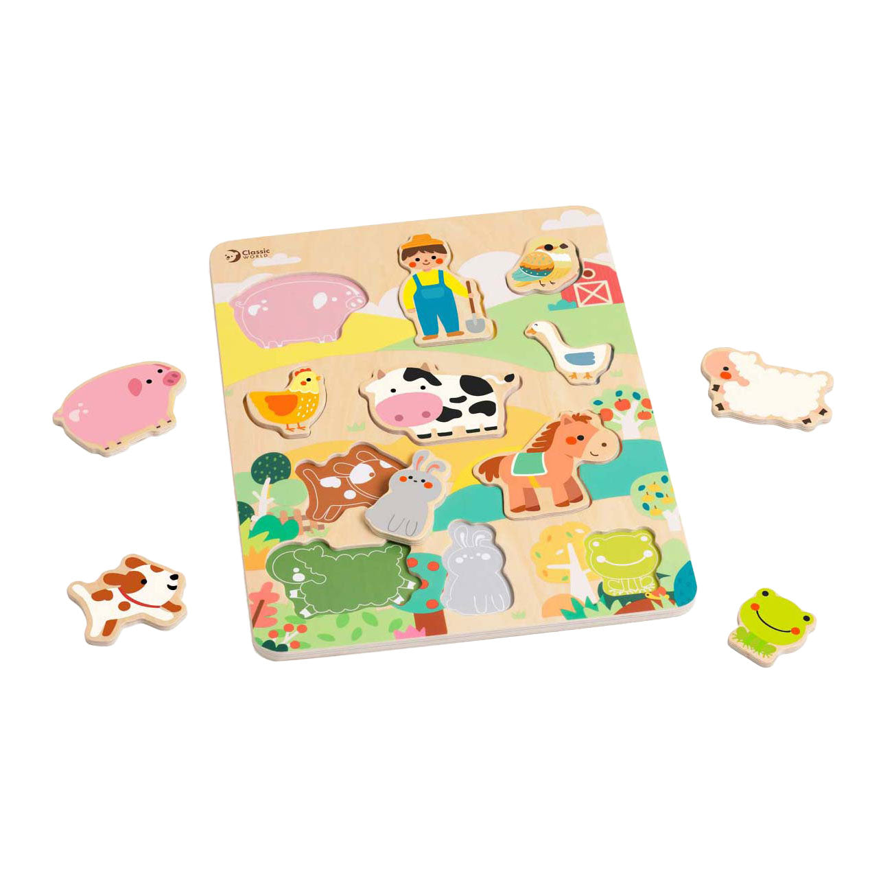 CLASSIC WORLD Puzzel - Boerderij 10113302