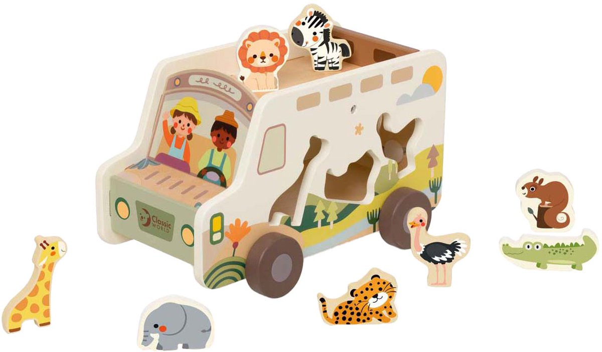 CLASSIC WORLD Vrachtwagen steekspel - Safari 10113280