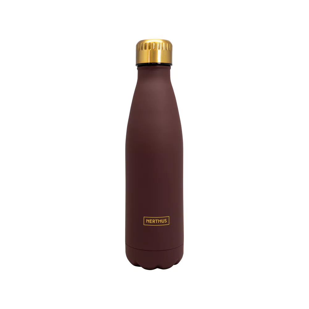 VIN BOUQUET Drinkfles vacuum 500ml - brown gold