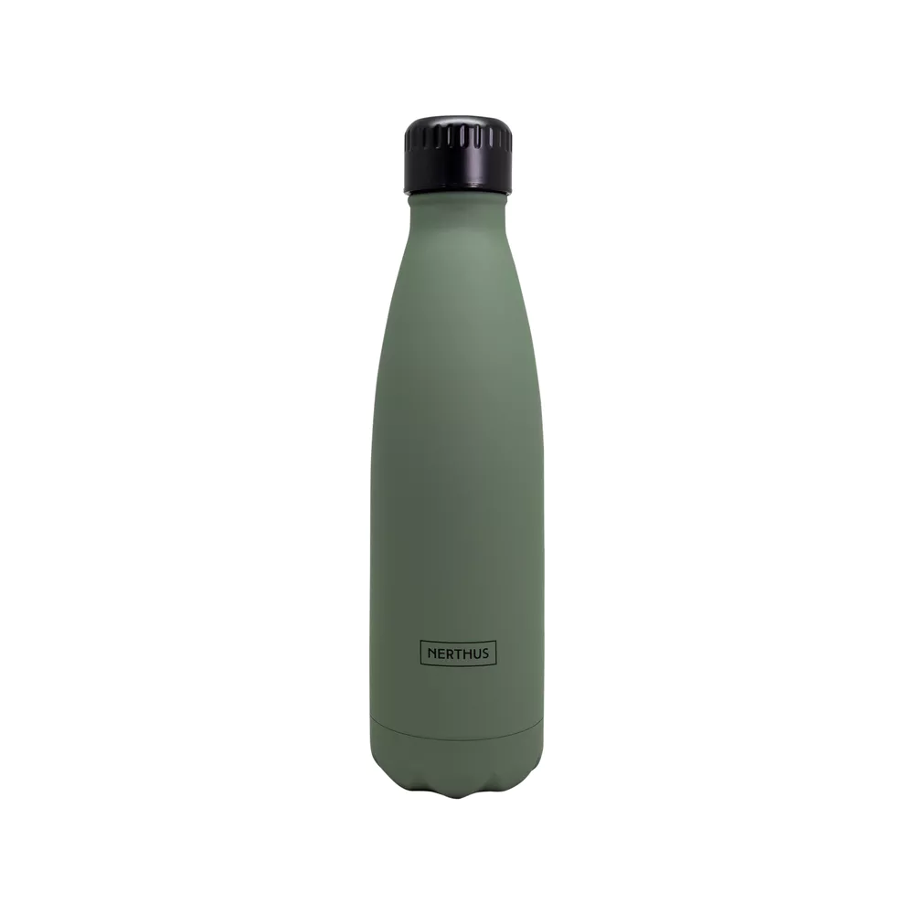 VIN BOUQUET Drinkfles vacuum 500ml - green black