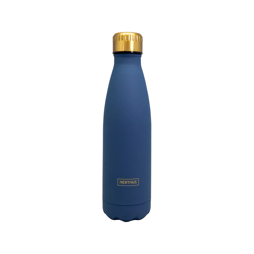 VIN BOUQUET Drinkfles vacuum 500ml - navy gold