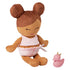 LULLABABY Badpop pluche 35cm - bruin 10114685
