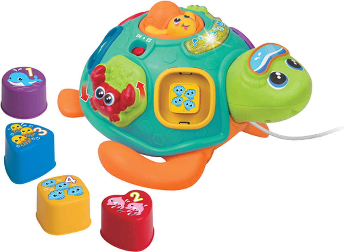 WINFUN Pull along sort n learn turtle