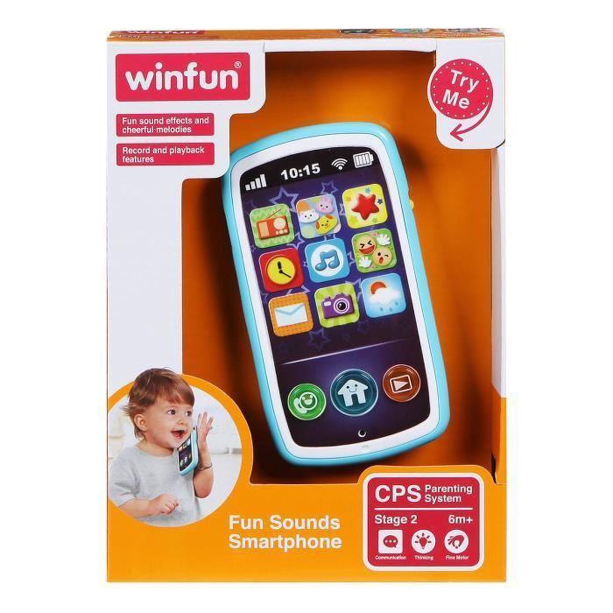 WINFUN Fun sounds smartphone met opname functie