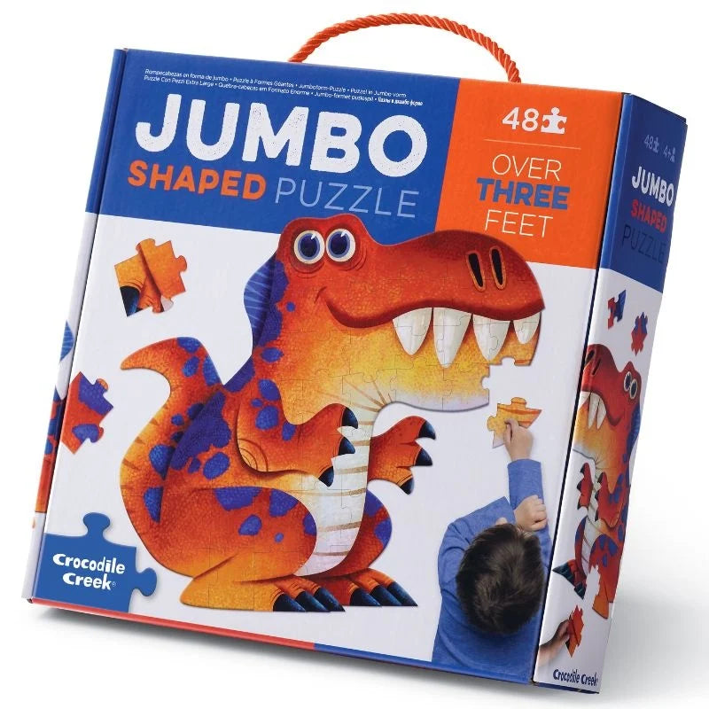 Crocodile Creek - jumbo puzzel 48st - dinosaur
