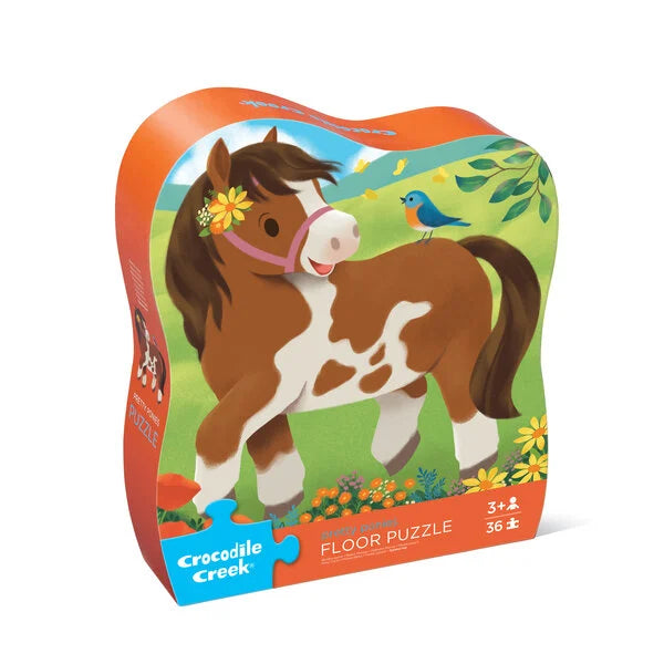 Crocodile Creek Puzzel 36st. - pretty ponies