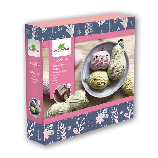 SYCOMORE Lovely box - amigurumi fruits