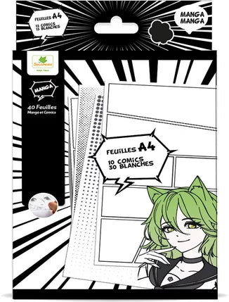 SYCOMORE Manga layout paper pad A4