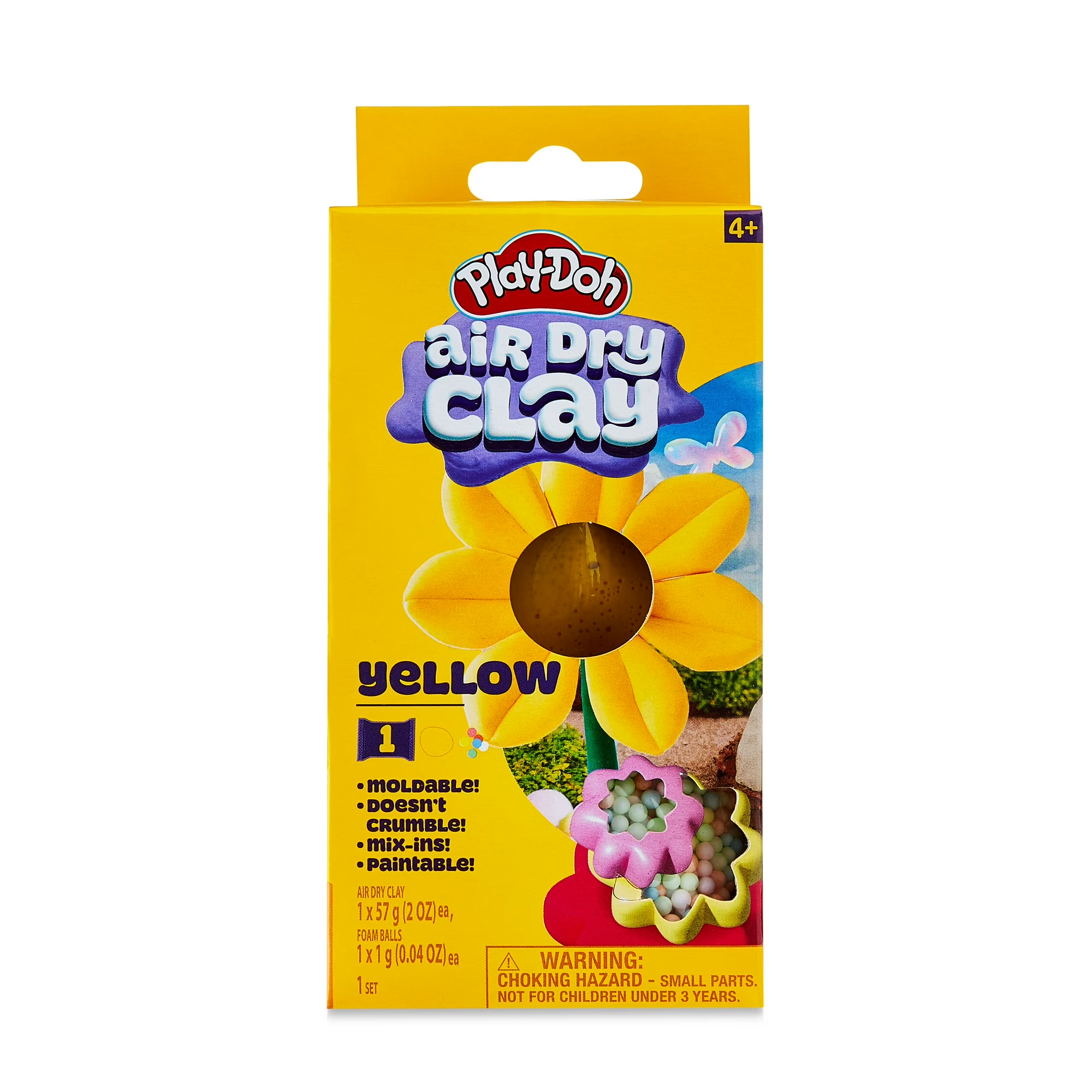 PlayDoh Air Dry clay - die cut box flowers