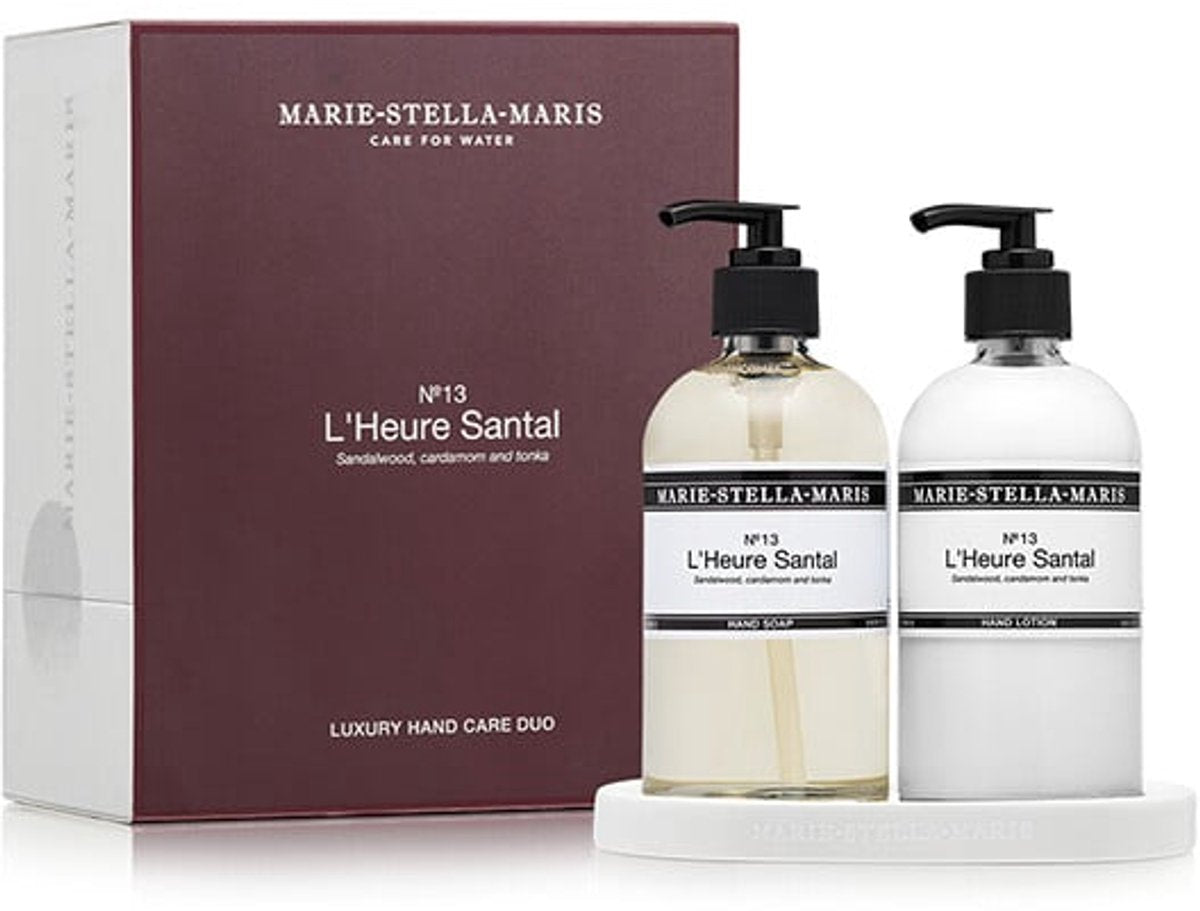 MARIE STELLA MARIS Handverzorgingsset - No.19 L'heure de santal
