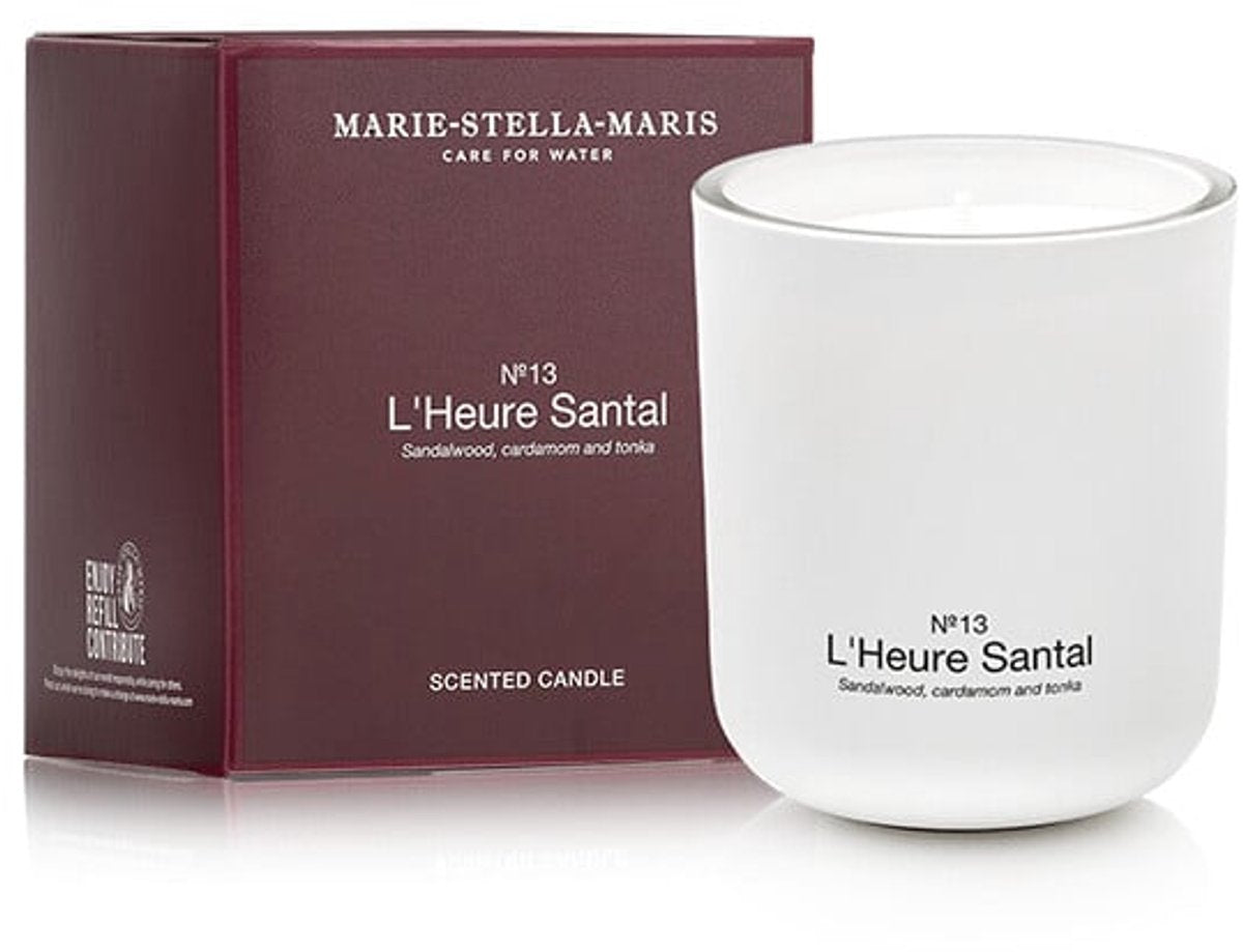 MARIE STELLA MARIS Geurkaars 300g - No.19 l'heure santal