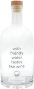 LEEFF Wendy waterfles - With friends water tastes like wine