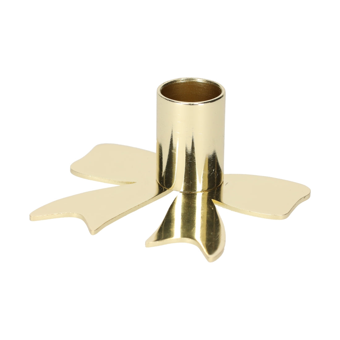 JENS Strik theelichthouder - S 9x7x4cm - goud