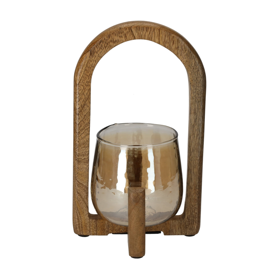 JENS Ravi lantaarn - S 13x13x22cm - naturel