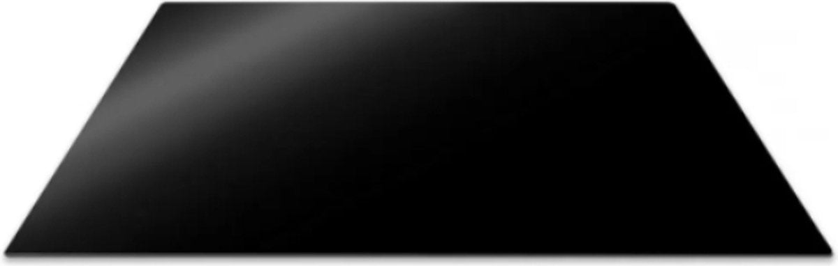 PEBBLY Beschermplaat voor kookplaat - 57x50cm - zwart