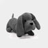 UNIQUE Dog deurstopper - 38x15x18cm - d. grey 7701049DG