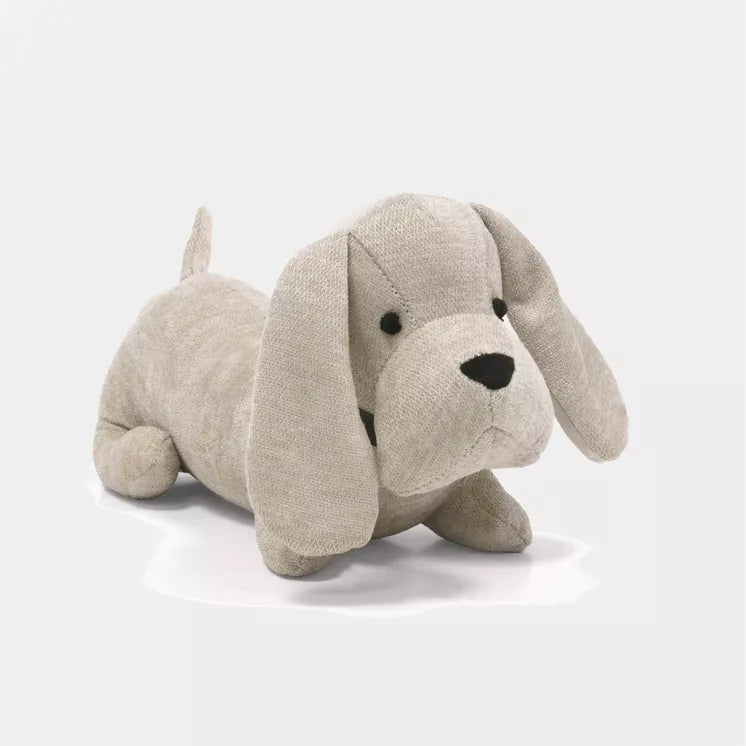 UNIQUE Dog deurstopper - 38x15x18cm - sand 7701049SD