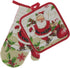 UNIQUE Jilly santa keukenset - pannenlap en ovenwant 8801059SANTA