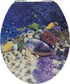 WENKO Fish toiletzitting 3D - Easy close - MDF