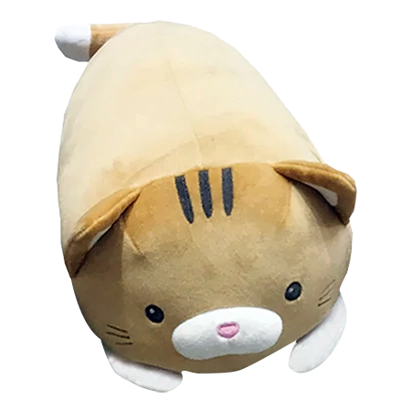 KENJI Pluche rollo cat