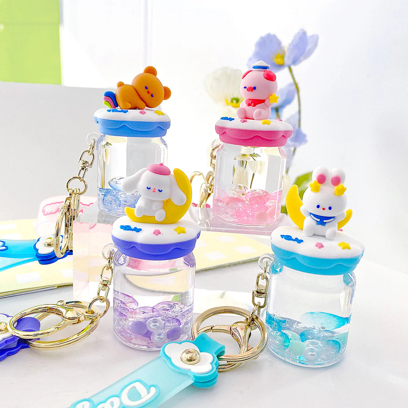 KENJI Sleutelhanger tumbler - daydream (prijs per stuk)