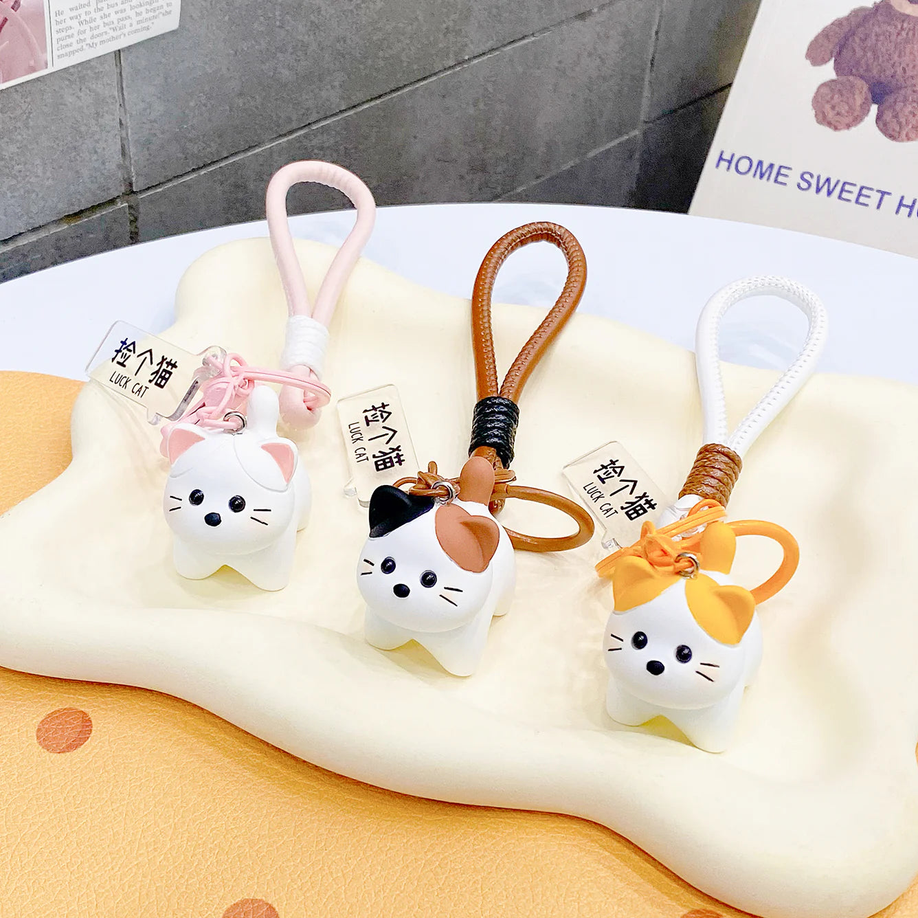KENJI Sleutelhanger hard - cat (prijs per stuk)