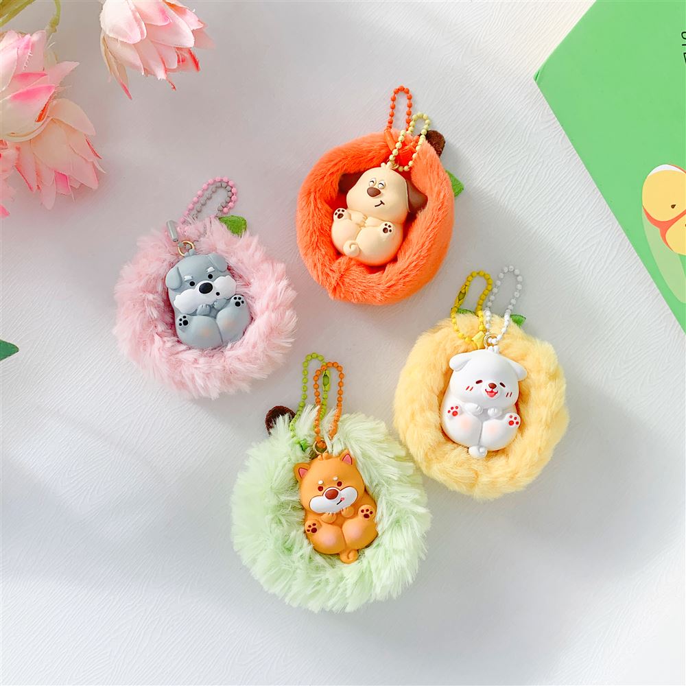 KENJI Sleutelhanger duo - dog nest (prijs per stuk)