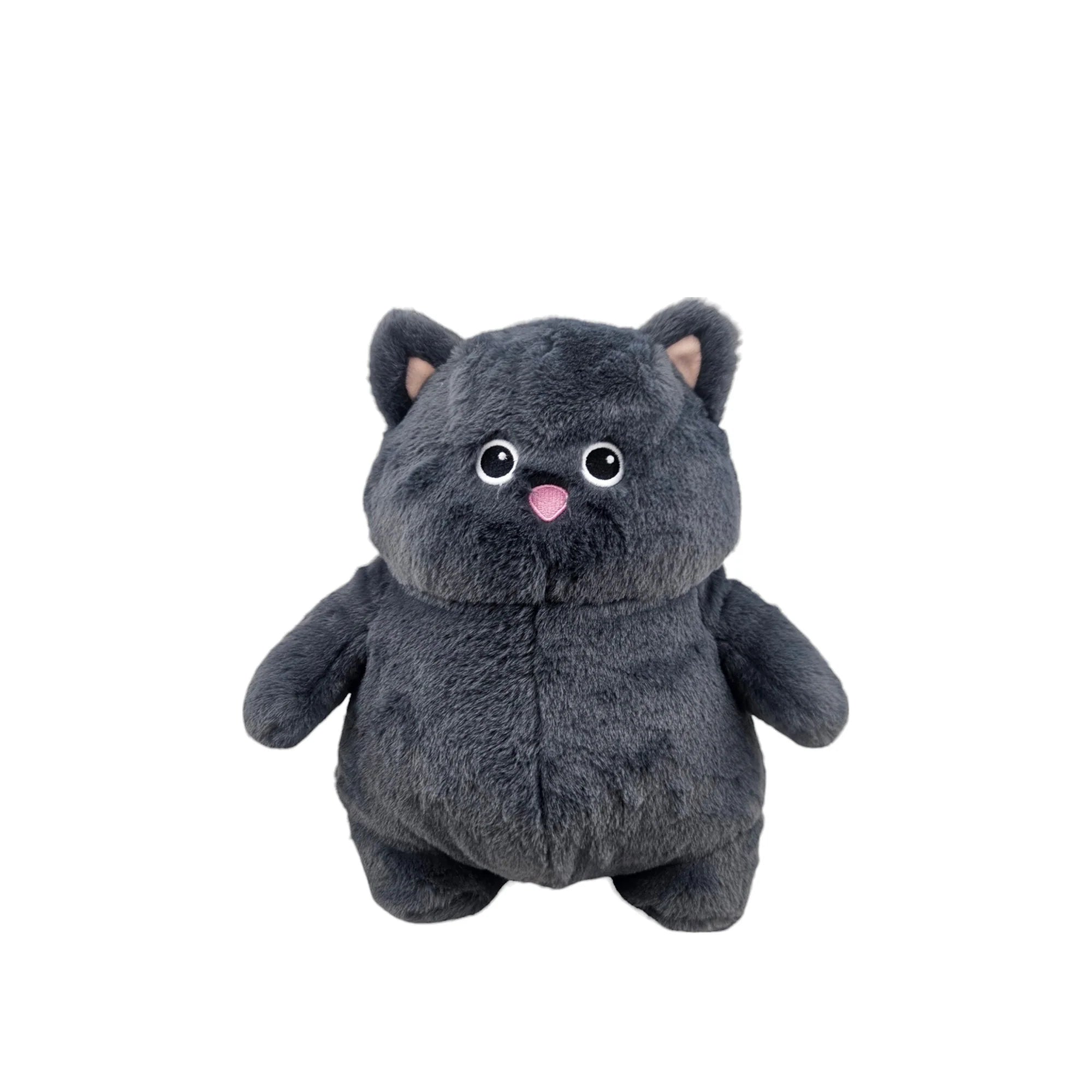 KENJI Pluche fluffy mini black kitty