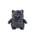 KENJI Pluche fluffy mini black kitty