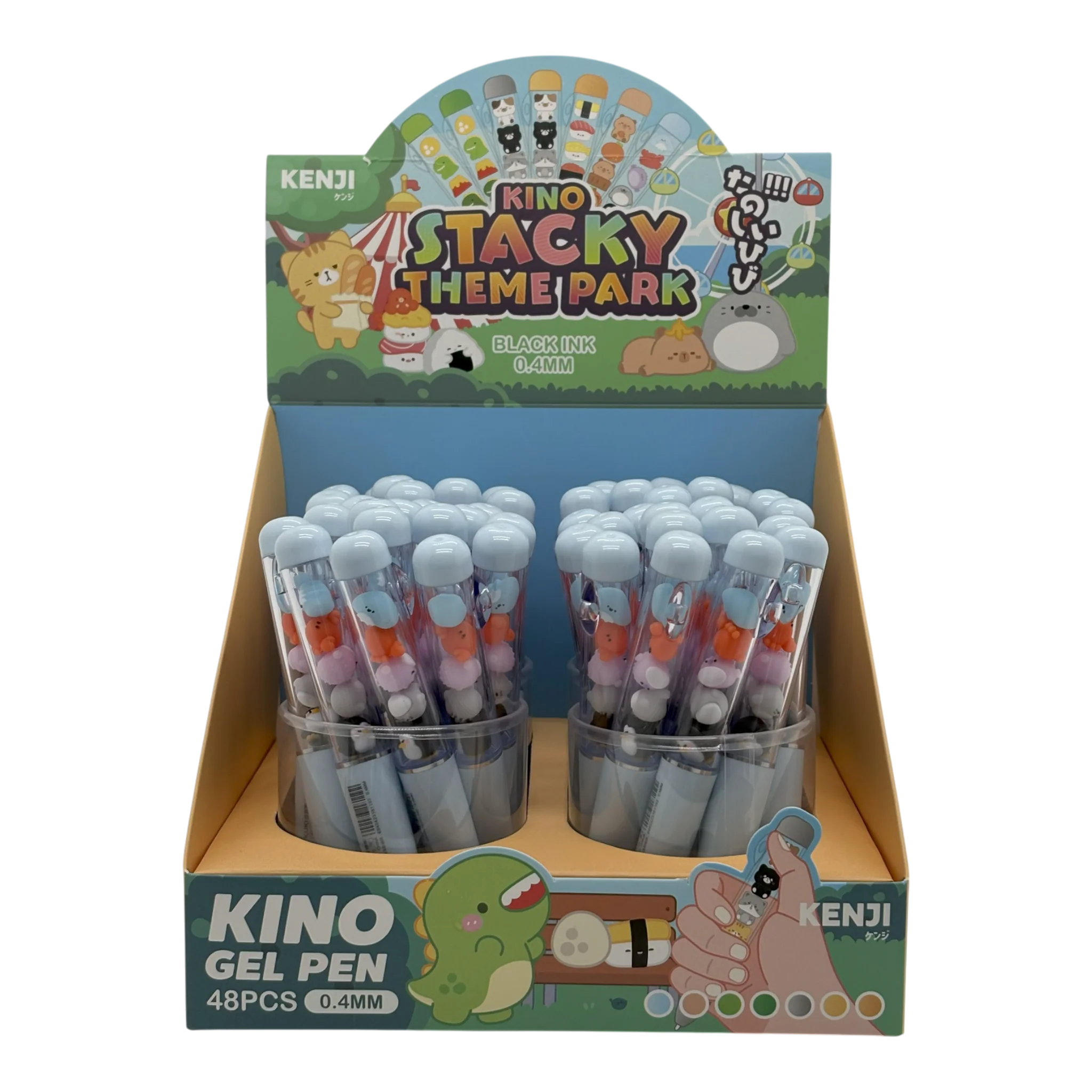 KENJI Gel pen kino stacky deep sea (prijs per stuk)