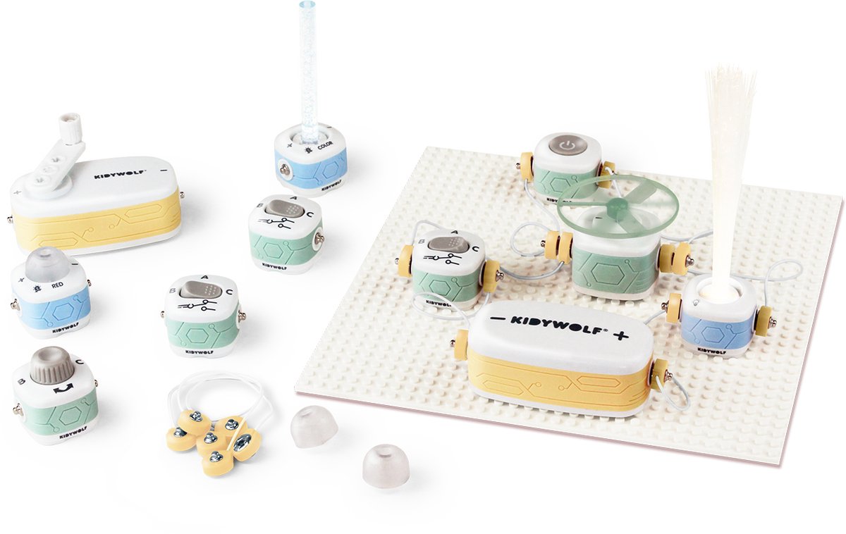 KIDYWOLF Kidyelec starter -  Mijn eerste elektriciteitsset