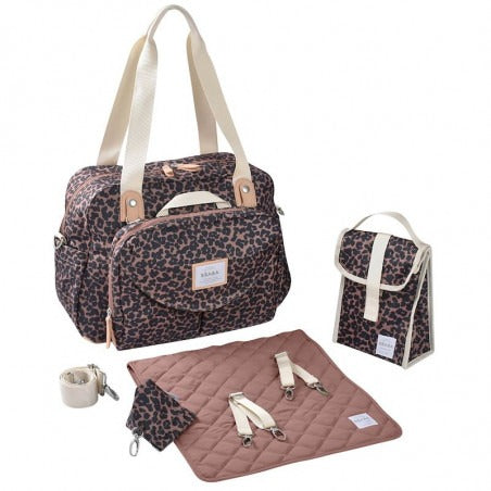 BEABA Geneve verzorgingstas - leopard