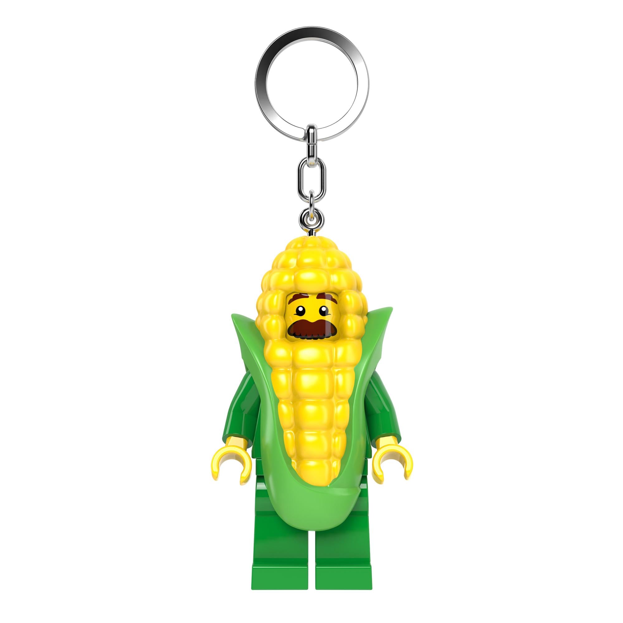 LEGO Minifiguur farmers market key light - corn cob guy