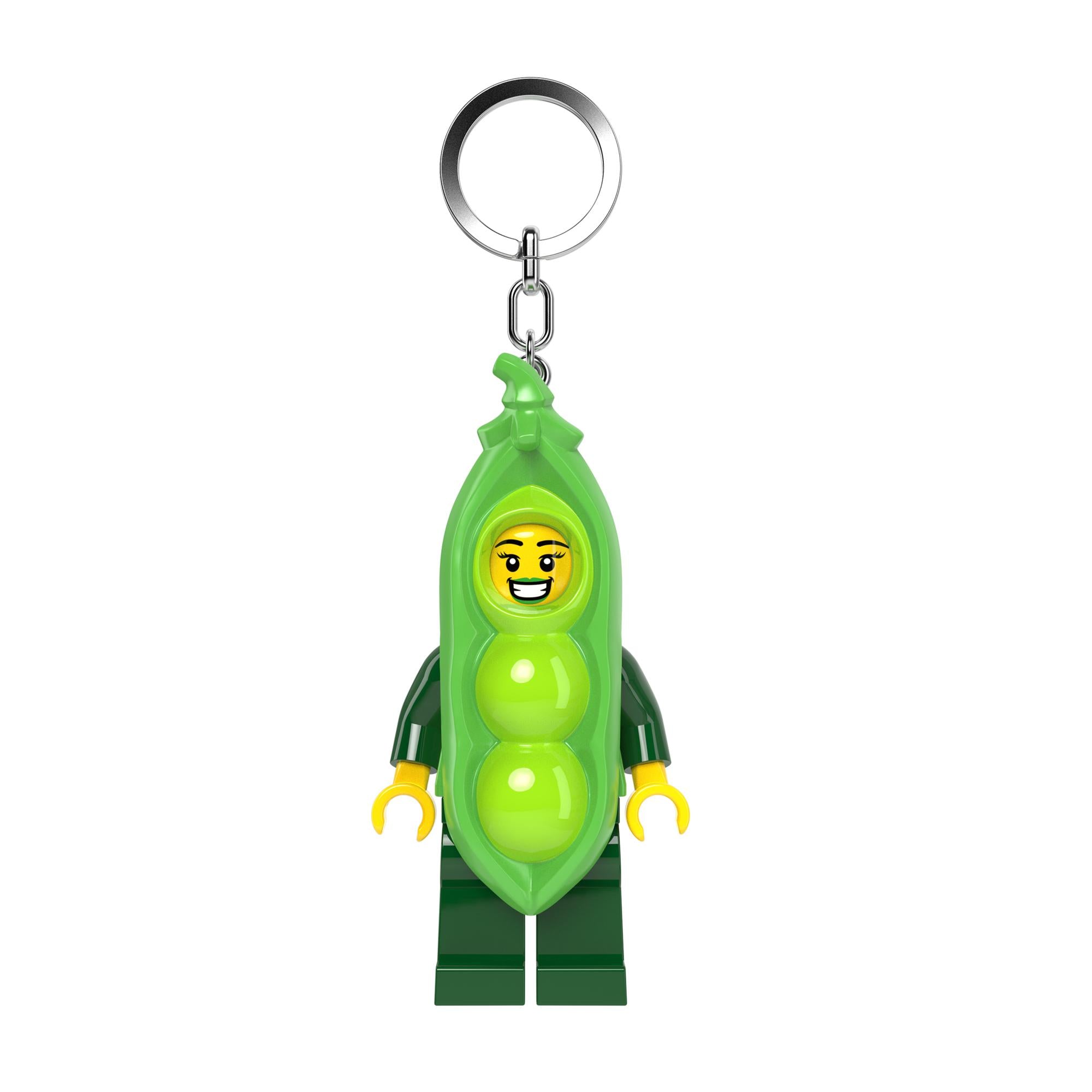 LEGO Minifiguur farmers market key light - peapod costume girl