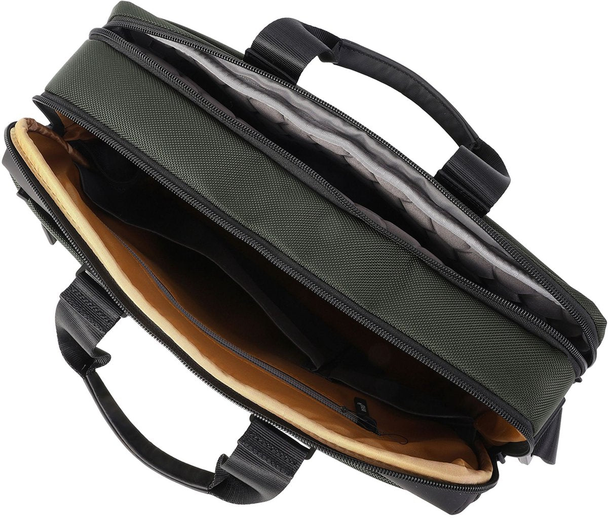 HEDGREN BYTE - 2 COMPARTMENT BRIEFCASE39cm  RFID - DEEP DEPTHS