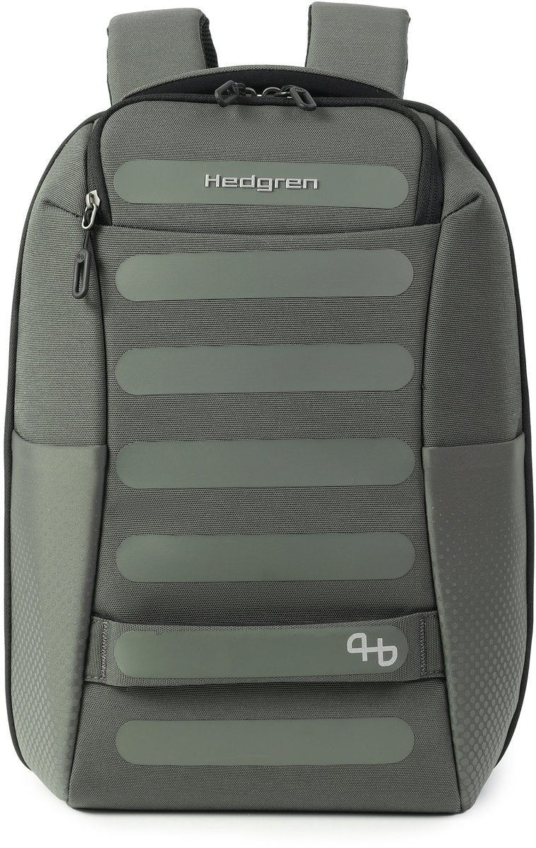 HEDGREN HANDLE M - 2 compartimenten rugzak M 39cm RFID - BLACK INK