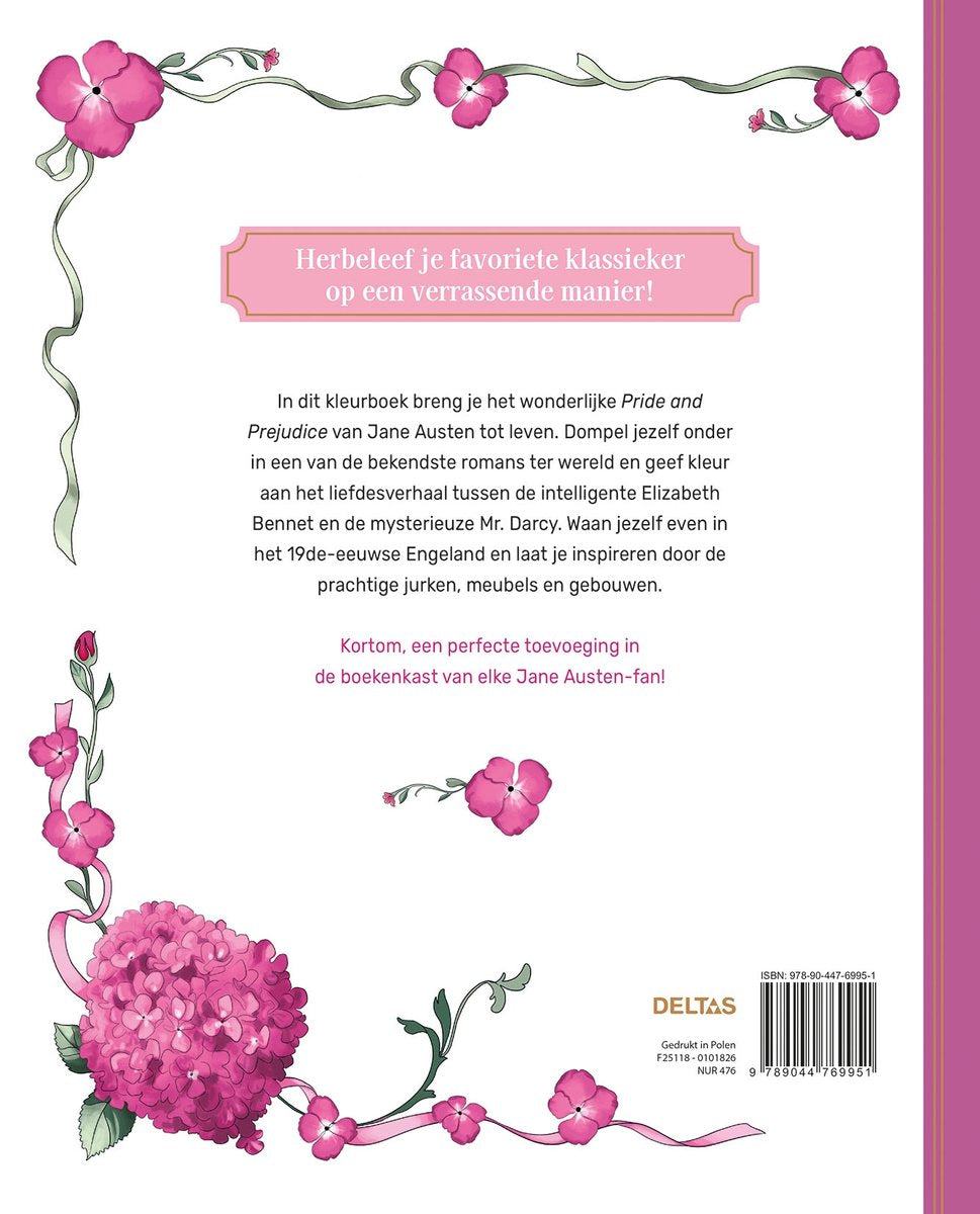 Pride & Prejudice - Kleurboek voor volwassenen