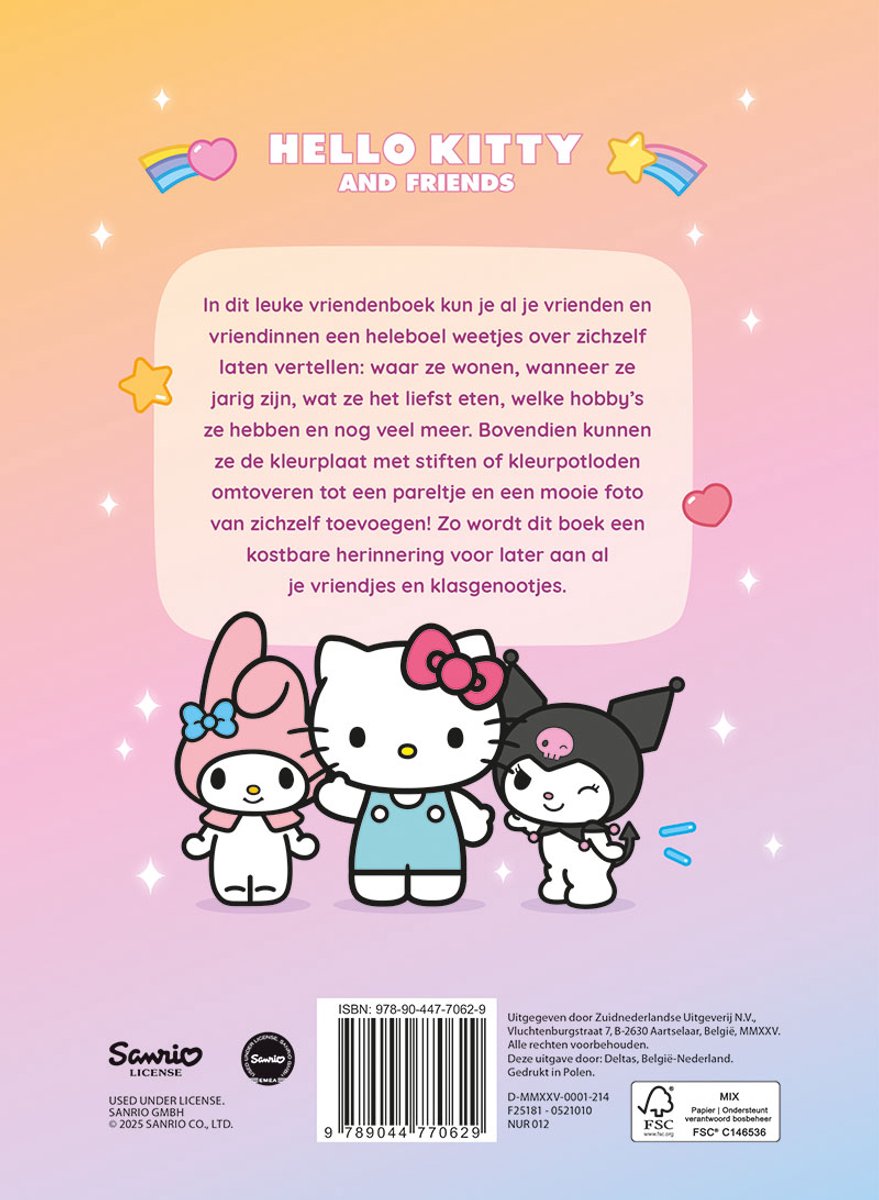 Hello Kitty vriendenboek