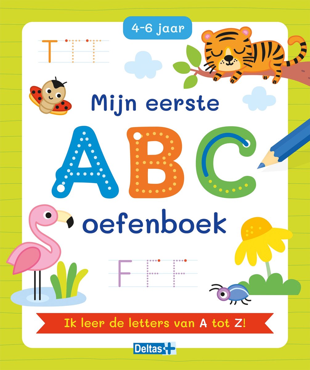 Mijn eerste ABC oefenboek (4-6 j.)