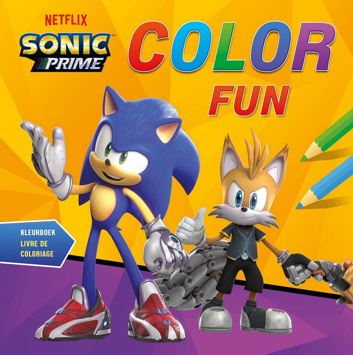 Sonic Prime Color Fun